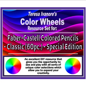 Faber-Castell Colored Pencils - Classic (060pc.) - 800 Series - Special Edition - Color Wheel Set by Teresa Ivanore
