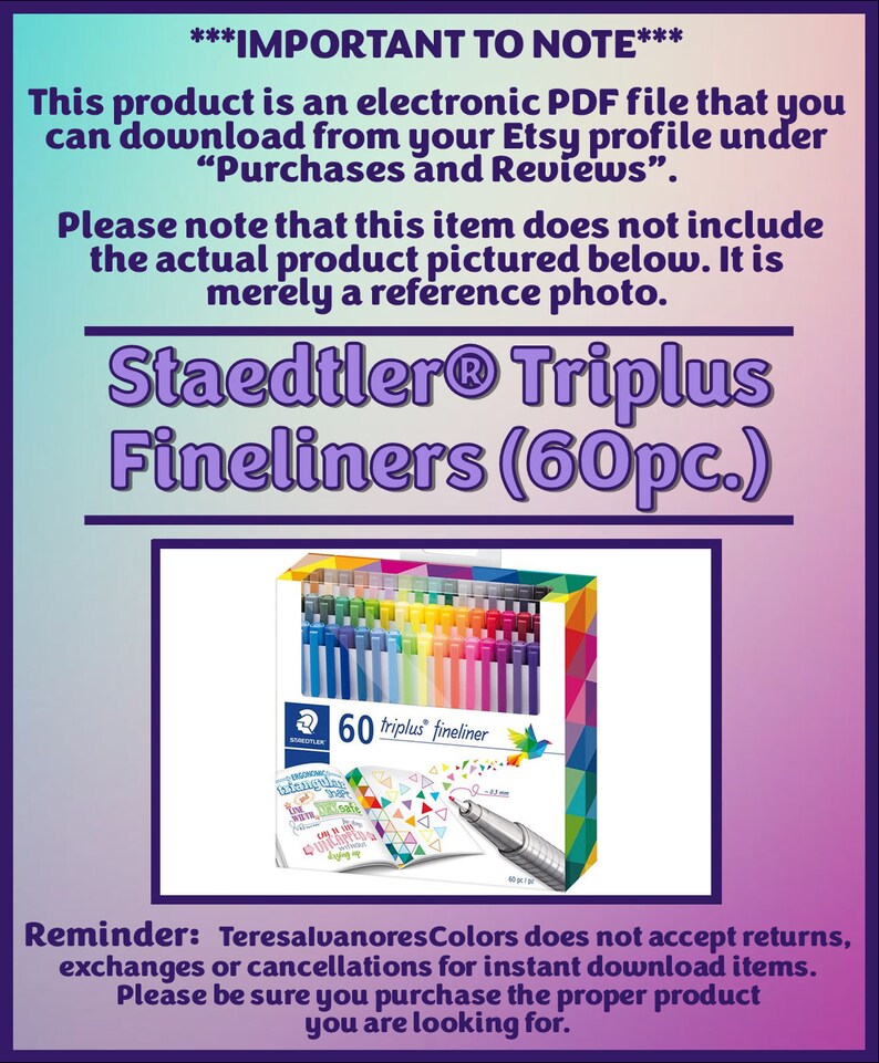 Swatch Form: Staedtler® Triplus® 334 Fineliners 0.3mm (060pc.) (black ...