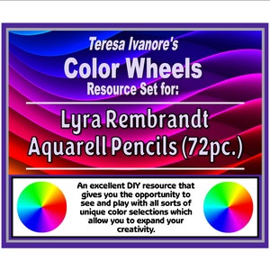 Lyra Rembrandt Aquarell Pencils (072pc.) - Color Wheel Set by Teresa Ivanore
