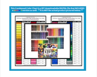 沈香17、7グラム Condensed Color Chart For: Cezanne Professional Colored Pencils