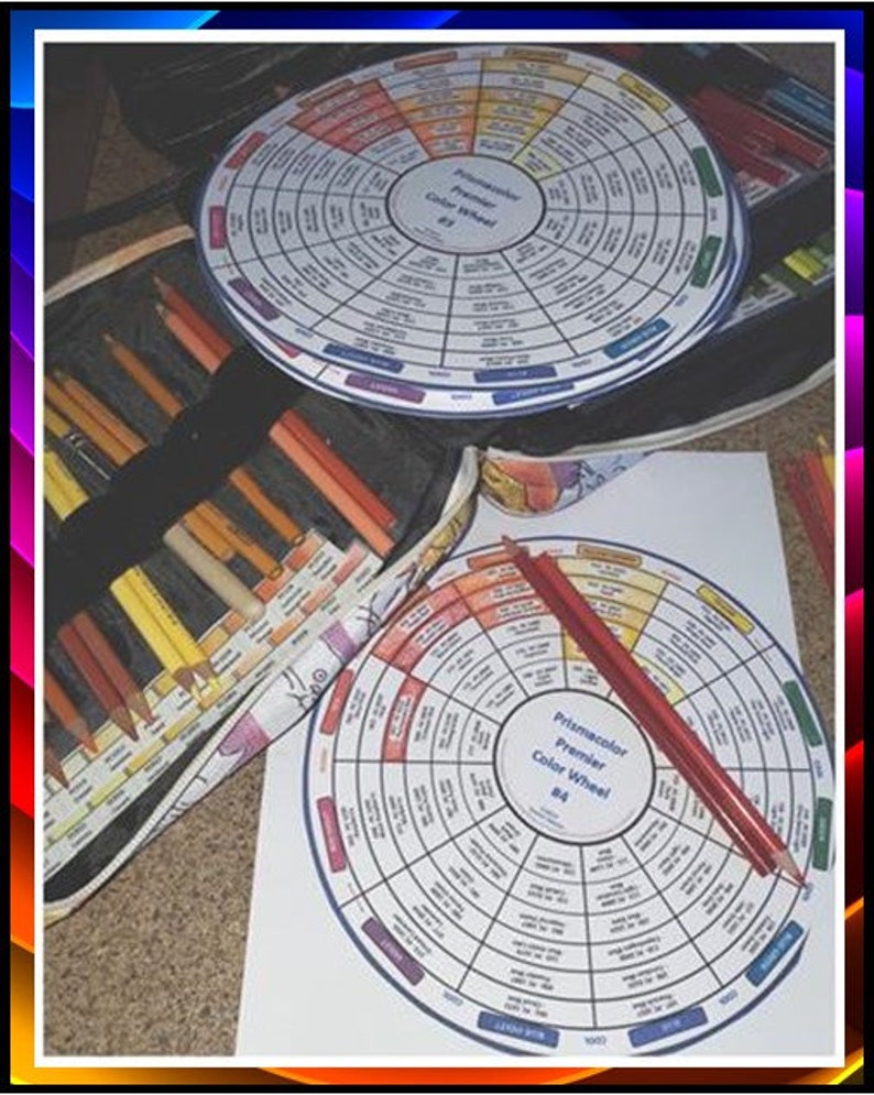 Faber-Castell Colored Pencils - Classic (100pc.) - 800 Series - (Greytones Included) - Color Wheel Set by Teresa Ivanore image 3