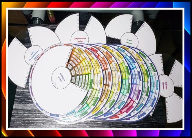 Ohuhu Alcohol Markers Chisel & Fine oahu Series 120 Color Wheel