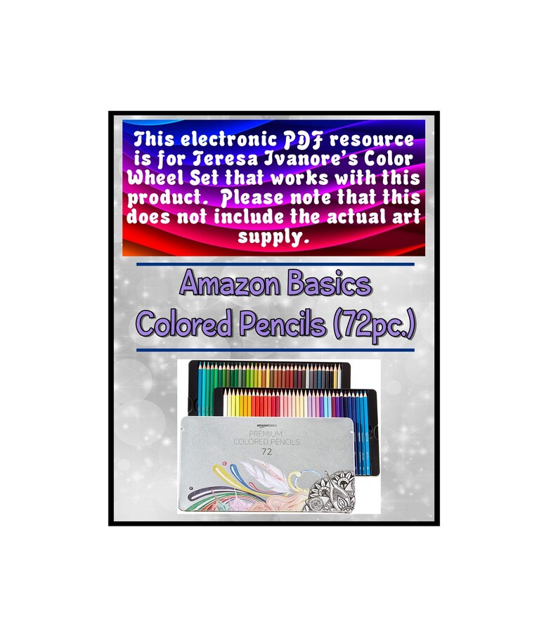 Amazon Basics Colored Pencils 72pc. Greys Included Color Etsy Australia