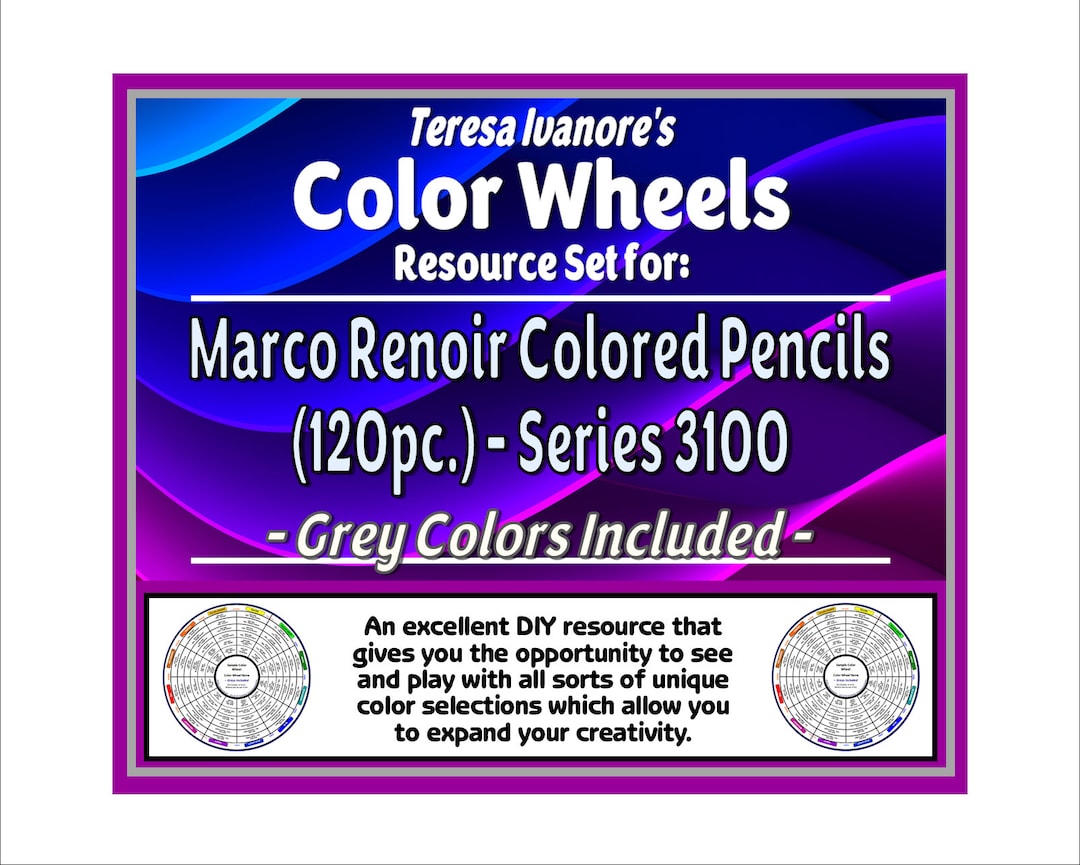 Matite colorate Marco Renoir (120 Serie 3100 (Toni grigi