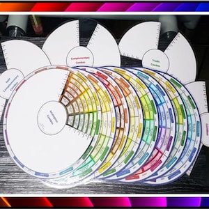 Faber-Castell Colored Pencils - Classic (100pc.) - 800 Series - (Greytones Included) - Color Wheel Set by Teresa Ivanore image 5