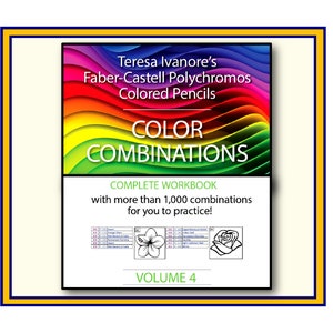 Teresa's Band 04 - Faber Castell Polychromos Farbkombinationen für Objekte - Schwarzweiß-Arbeitsbuch