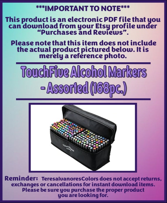 Touchfive Alcohol Markers