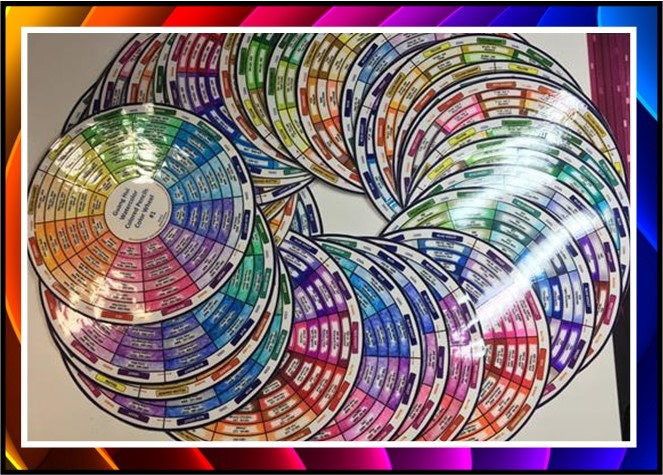 Caliart Alcohol Markers 100pc. Color Wheel Set by Teresa Ivanore