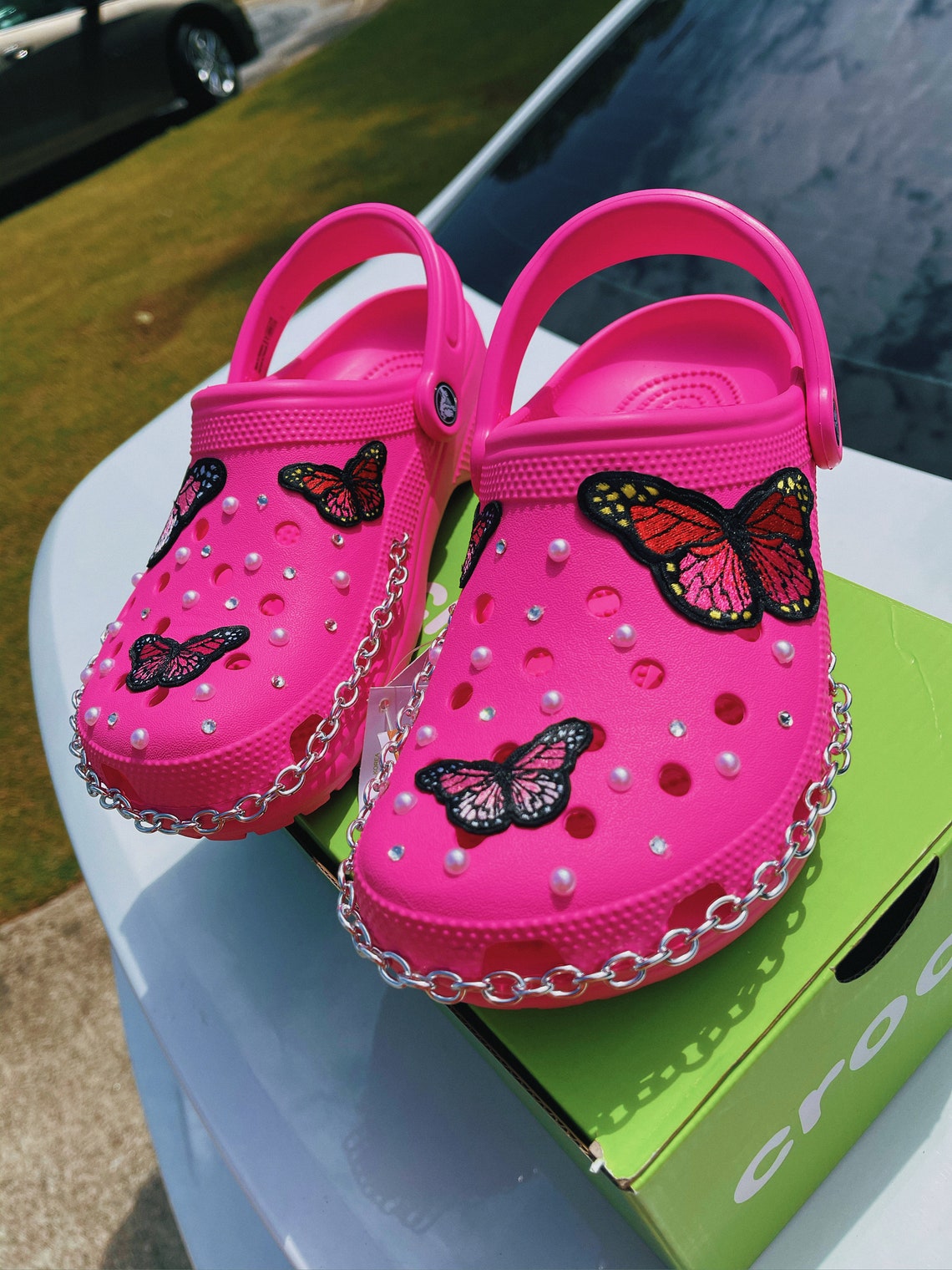Custom crocs Etsy