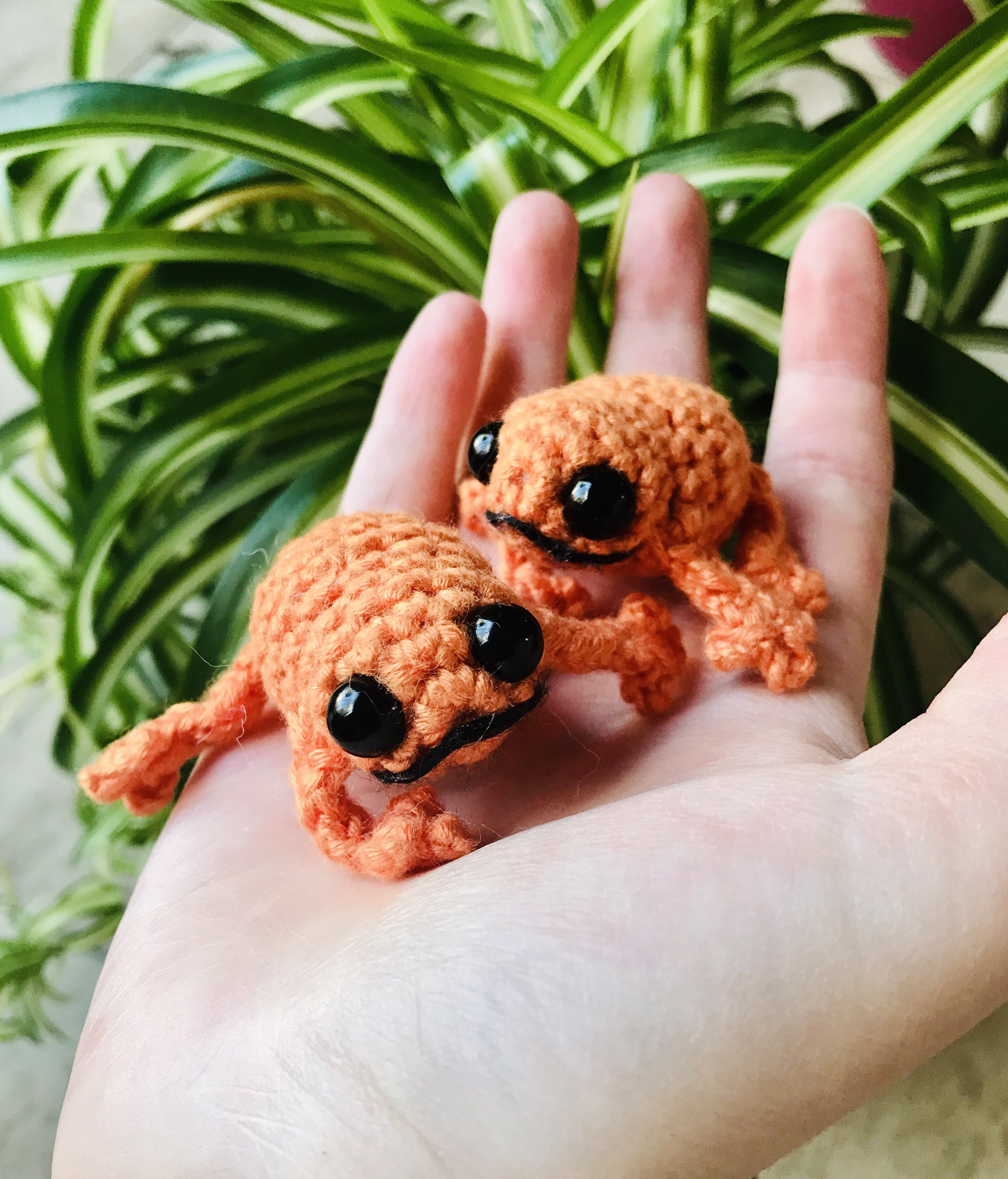 Toadlet Pumpkin Toadlet Frog Amigurumi Crochet Pattern DIGITAL - Etsy