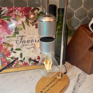 Engraved Magnetic Levitating Lamp - Great Christmas Gift!