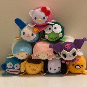 Cute Kitty Friends Mini Mallow Plush Toy