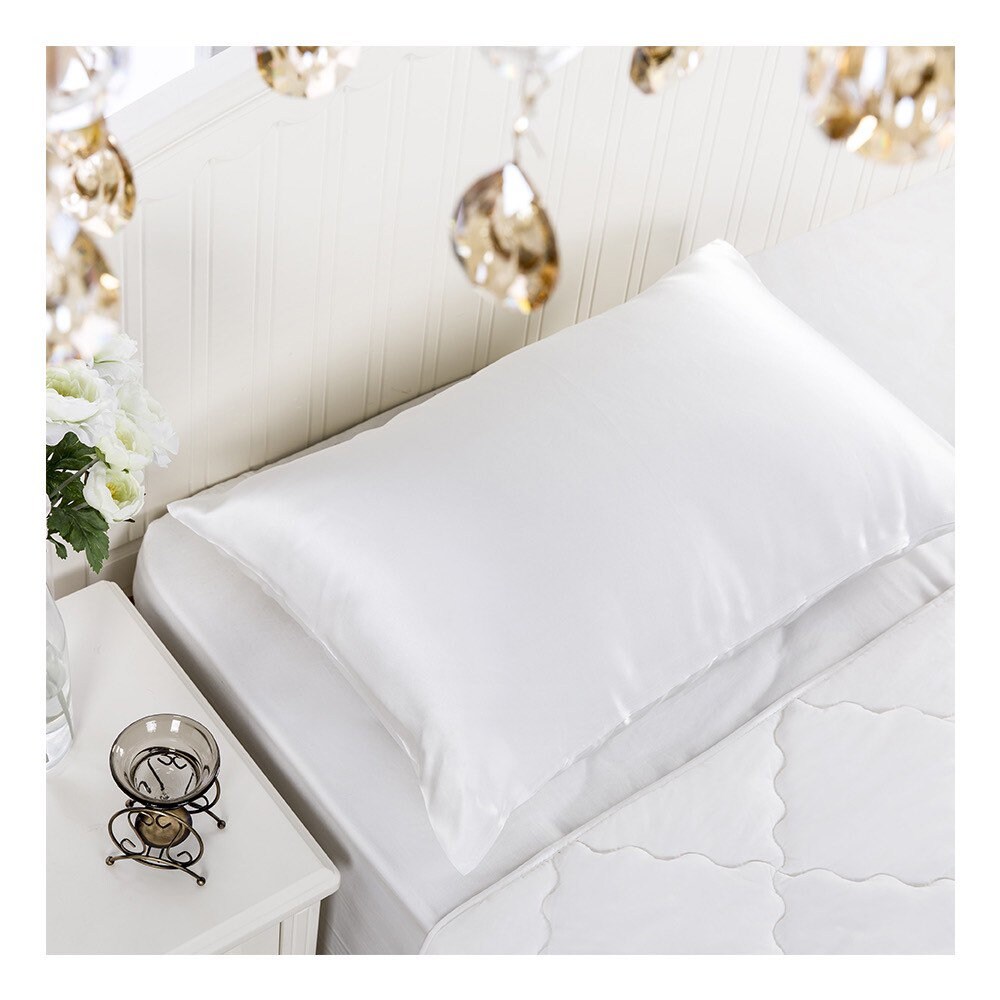 Luxury Satin Silk Pillowcases 100 Silk Pillowcase Etsy