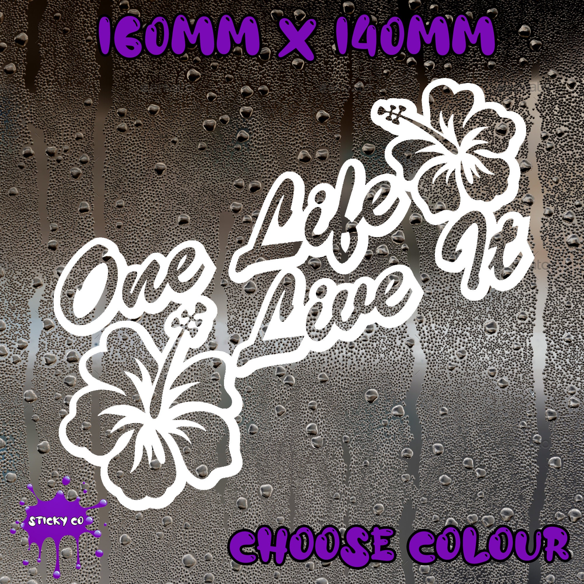 One Life live It JDM Stickers Car Stickers Cool Decals Etsy