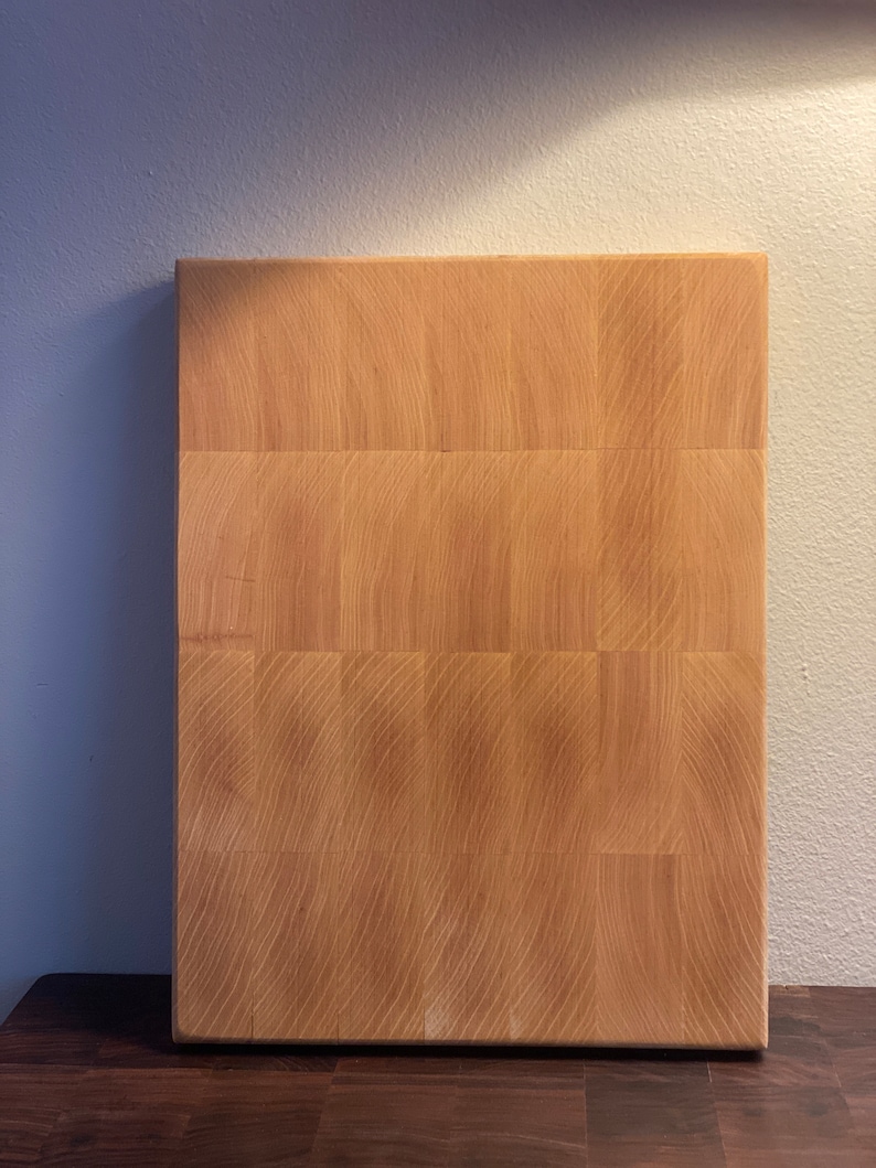 Elm End Grain Cutting Board Etsy