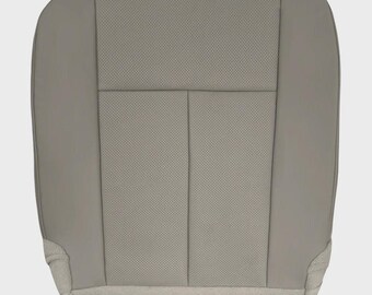 thumbnail image 2 of US Auto Seat Cover Inc Driver Bottom Leather Cover For 2007-2014 Ford Expedition Limited – Gray, Heated/Cooled Seat Compatible 2 of 6