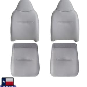 2001 2002 2003 2004 2005 2006 2007 Ford F250 F350 F450 F550 Work Truck Super Duty XL Seat Cover in Flint Gray Vinyl (Made in USA)