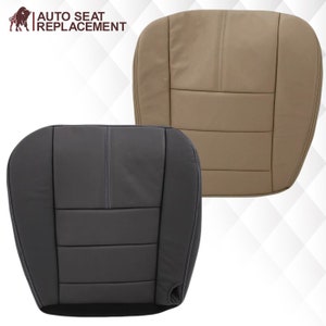 2008 2009 2010 Ford F250 F350 F450 F550 Lariat Super Duty Genuine Leather OEM Replacement Seat Cover ( Made In USA )