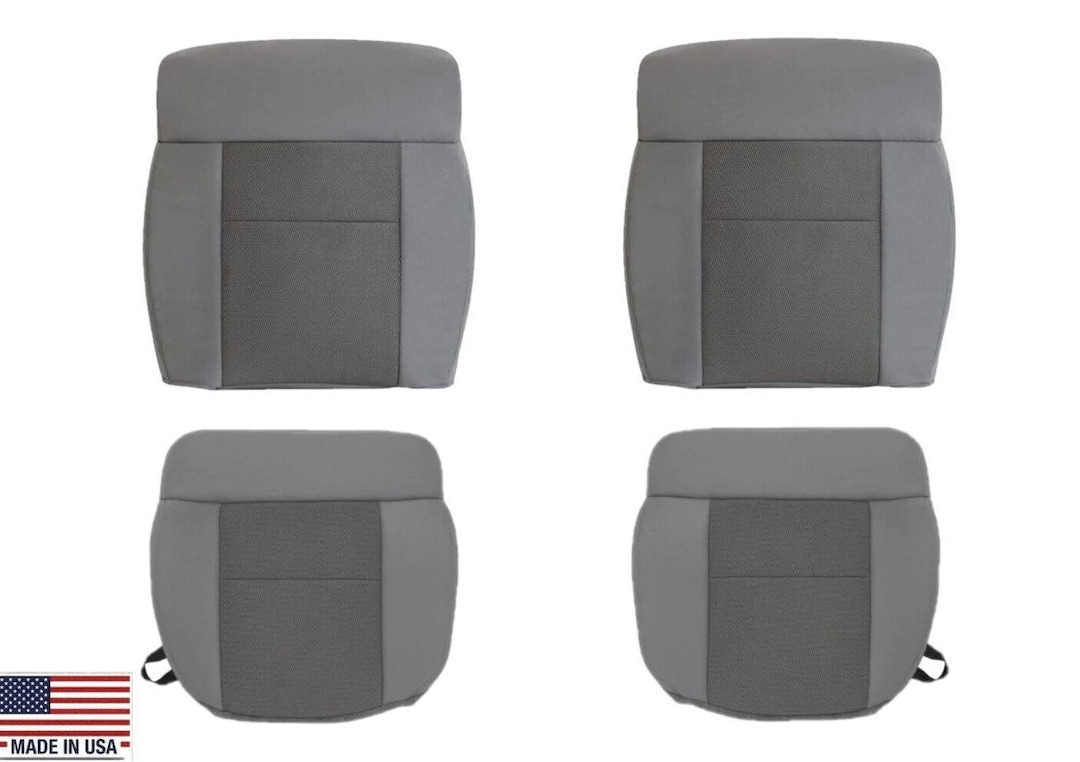 2004 2005 2006 Ford F150 Lariat OEM Seat Cover Replacement in 2 Tone