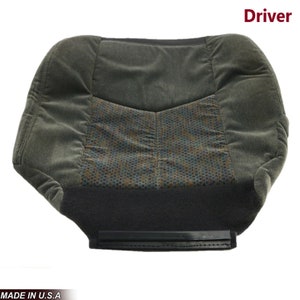 Dark Gray Cloth Seat Cover: Chevy Silverado/GMC Sierra (2003-2007)