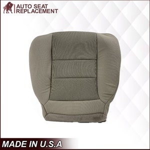 Ford F250 F350 Tan Cloth Bottom Seat Cover (2004-2008) - Made in USA