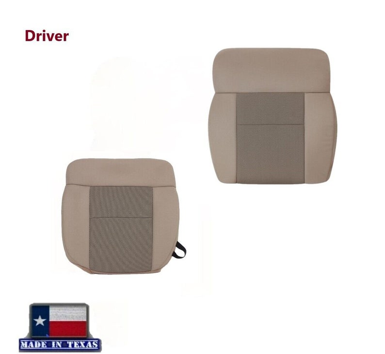 2004 2005 2006 Ford F150 Lariat OEM Seat Cover Replacement in Pebble