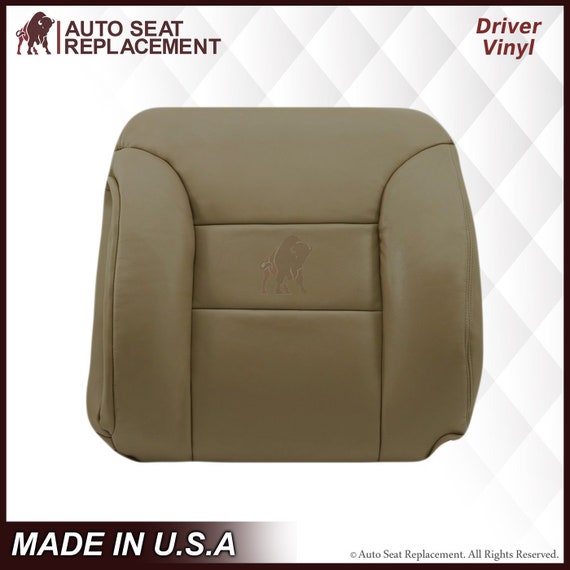 1995 1996 1997 1998 1999 Chevy Tahoe Suburban Silverado Ersatz-Sitzbezug  aus echtem Leder, mittelneutrales Tan, hergestellt in den USA - .de