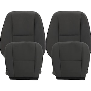 2007 2008 2009 2010 2011 2012 2013 2014 Chevy Tahoe Suburban Replacement CLOTH Seat Cover in Ebony Black, Made in USA