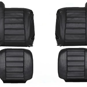 2003 2004 2005 2006 2007 Hummer H2 SUV SUT Adventure Seat Cover in Ebony Black (Made in USA)