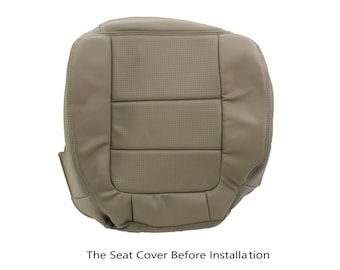 Fahrersitz-Bezug Unten Für Ford F250/F350 Lariat 2002-2007 – Lederimitat, Beige (tan)