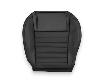 2005-2009 Ford Mustang GT V8 Perforated Vinyl Driver Seat Cover Charcoal Black