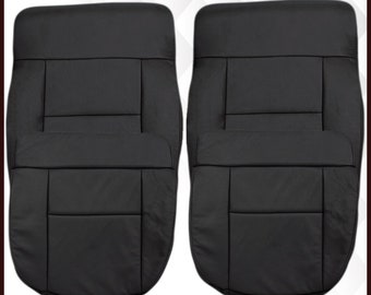 Ford F150 Black Leather Seat Cover Replacement (2004-2008) - OEM Made in USA
