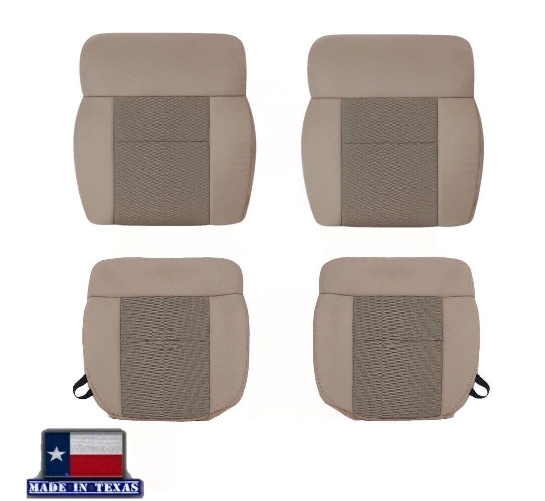 2004 2005 2006 Ford F150 Lariat OEM Seat Cover Replacement in Pebble