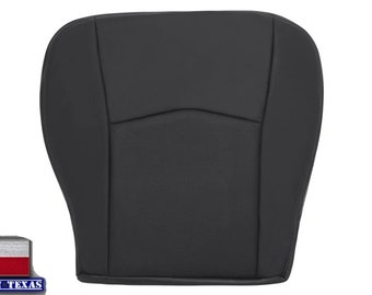 2004 2005 2006 2007 2008 2009 Cadillac SRX Perforated Seat Cover in Genuine Leather Ebony Black (Made in USA)
