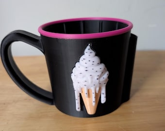 Butcher and Blackbird ice cream pint mug (NSFW)