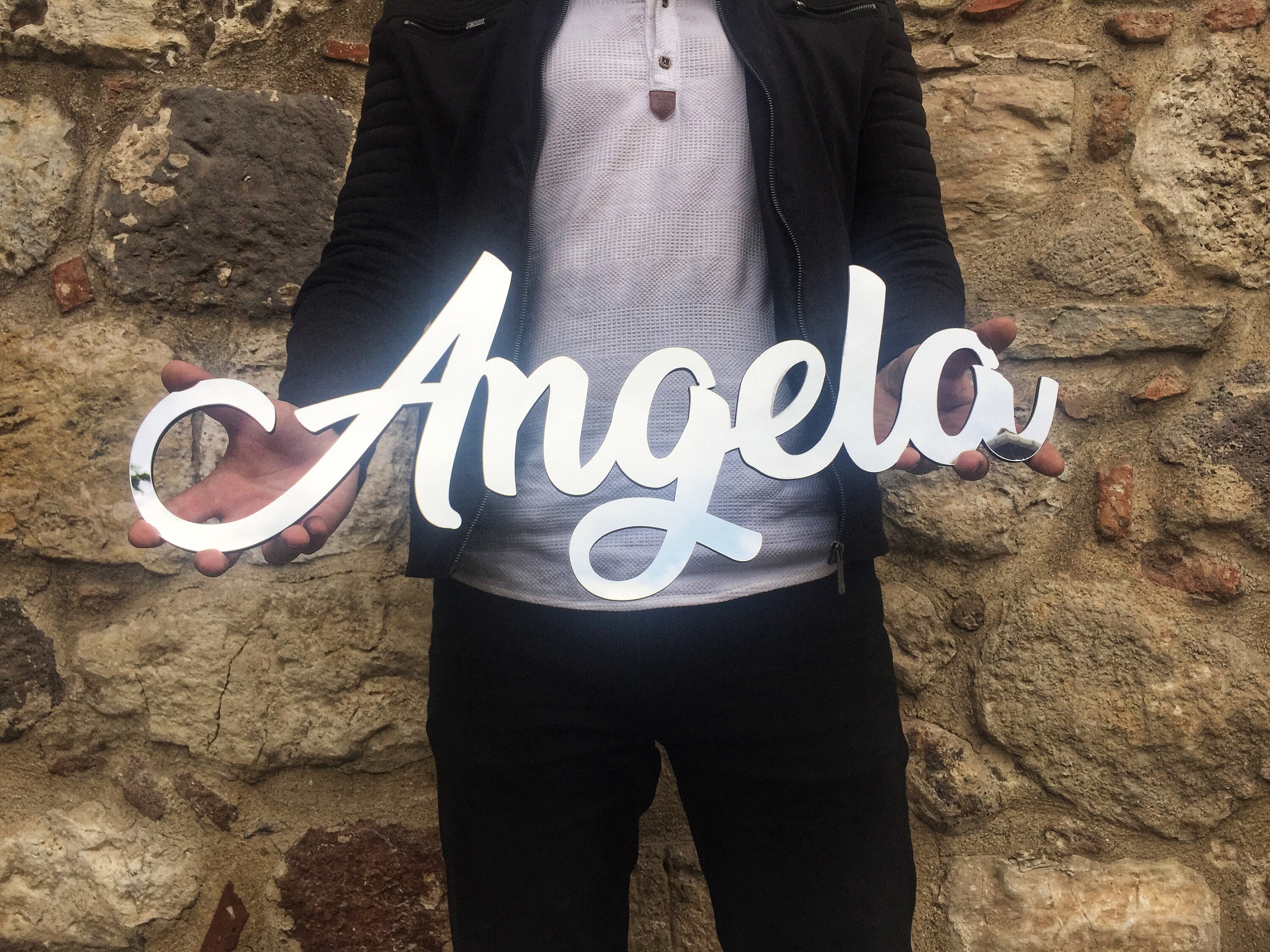 Personalized Acrylic Name Mirror Name Custom Baby Name Etsy