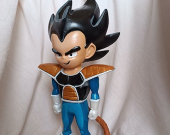 Kid Vegeta uit Dragon Ball - door een fan gemaakt! 30cm hoog!