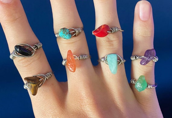 Beautiful cheap crystal rings