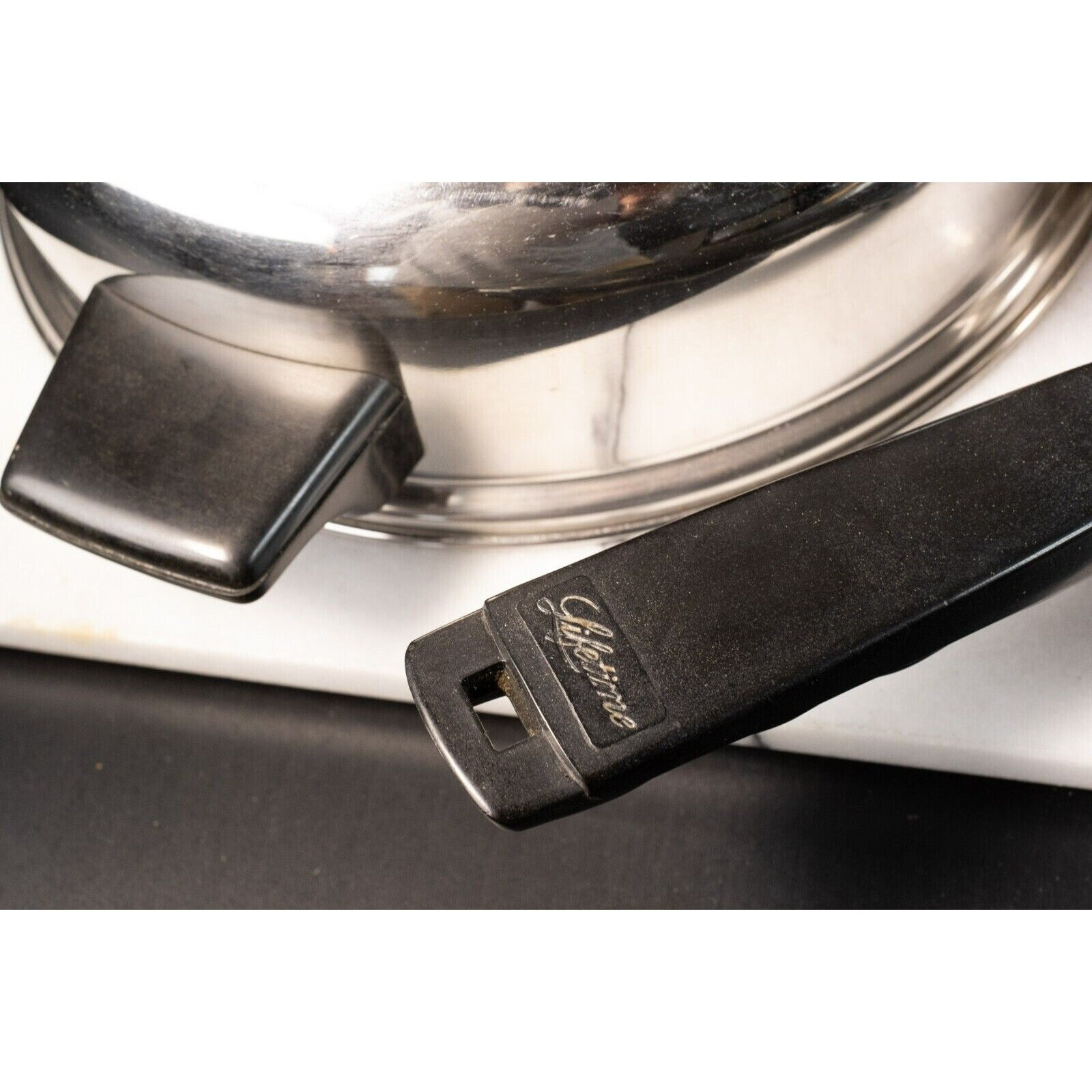 Vintage LIFETIME COOKWARE 18/8 Stainless Steel 10 Inch Fry Pan Skillet