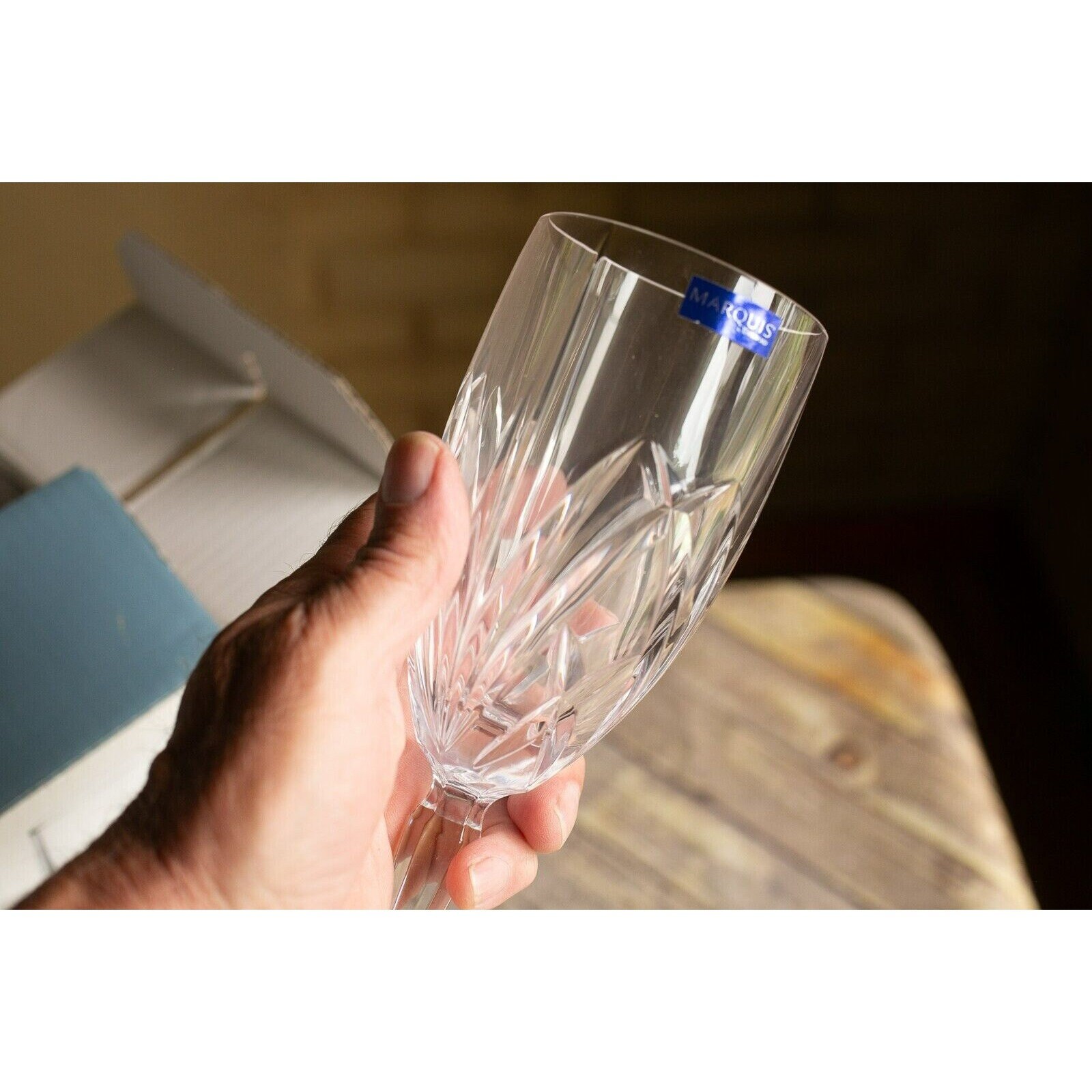 MARQUIS by WATERFORD Brookside Crystal Iced Beverage Glassesset of 4