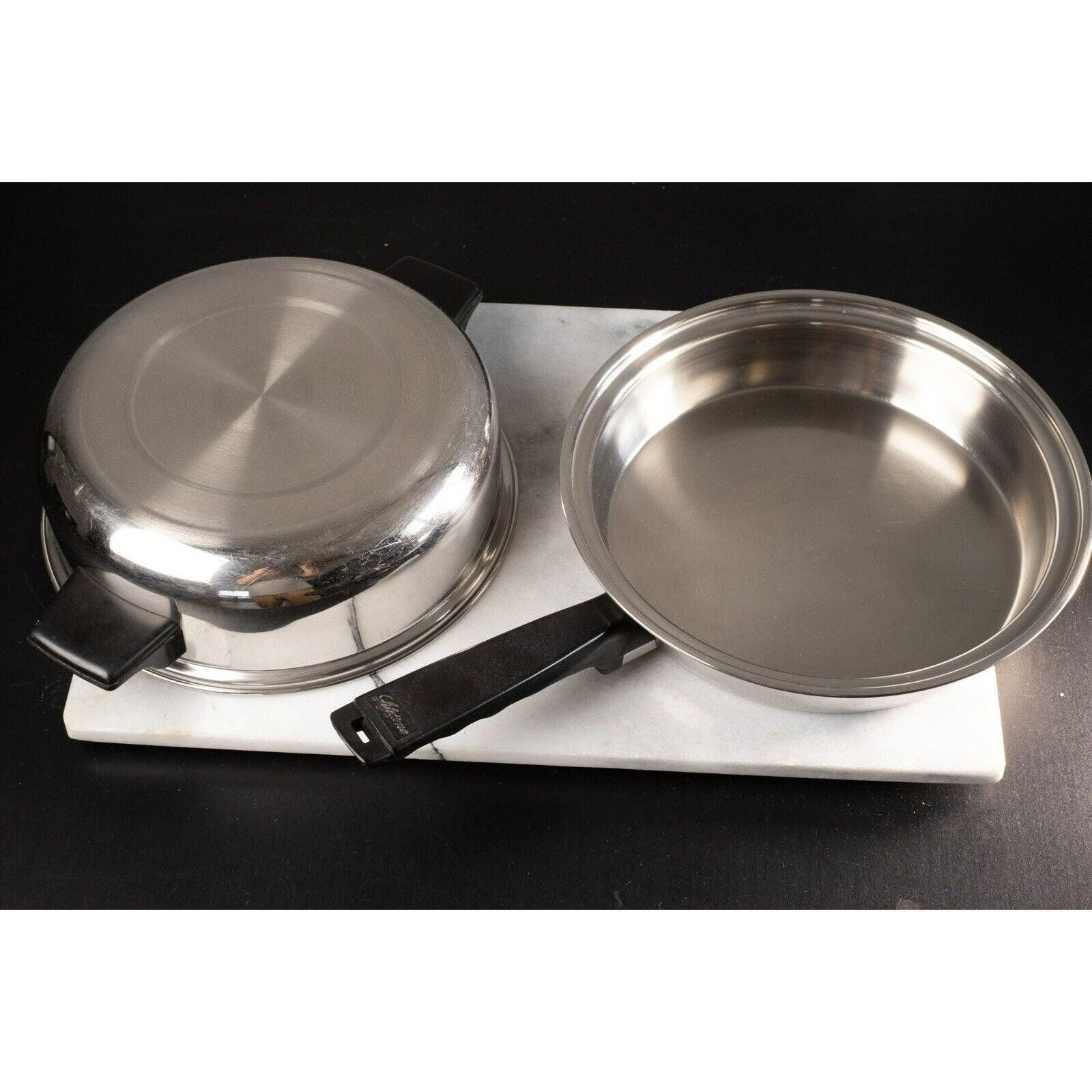 Vintage LIFETIME COOKWARE 18/8 Stainless Steel 10 Inch Fry Pan Skillet