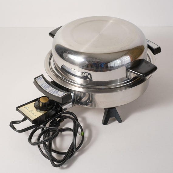 LIFETIME COOKWARE Electric Skillet Stainless 11” 7906 Liquid Core