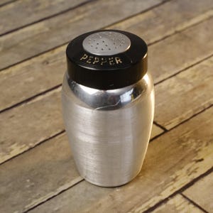 Kromex Aluminum Salt and Pepper Shakers - Etsy