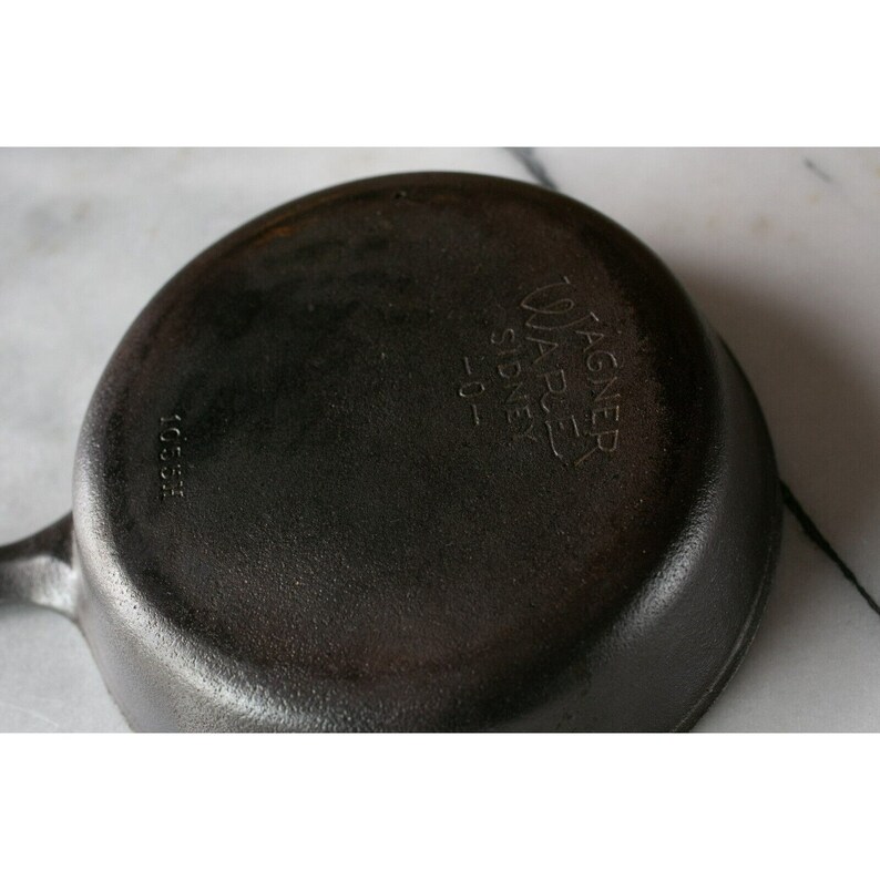 WAGNER WARE Sidney O Cast Iron Skillet 8 Inches 1055H 5 Etsy