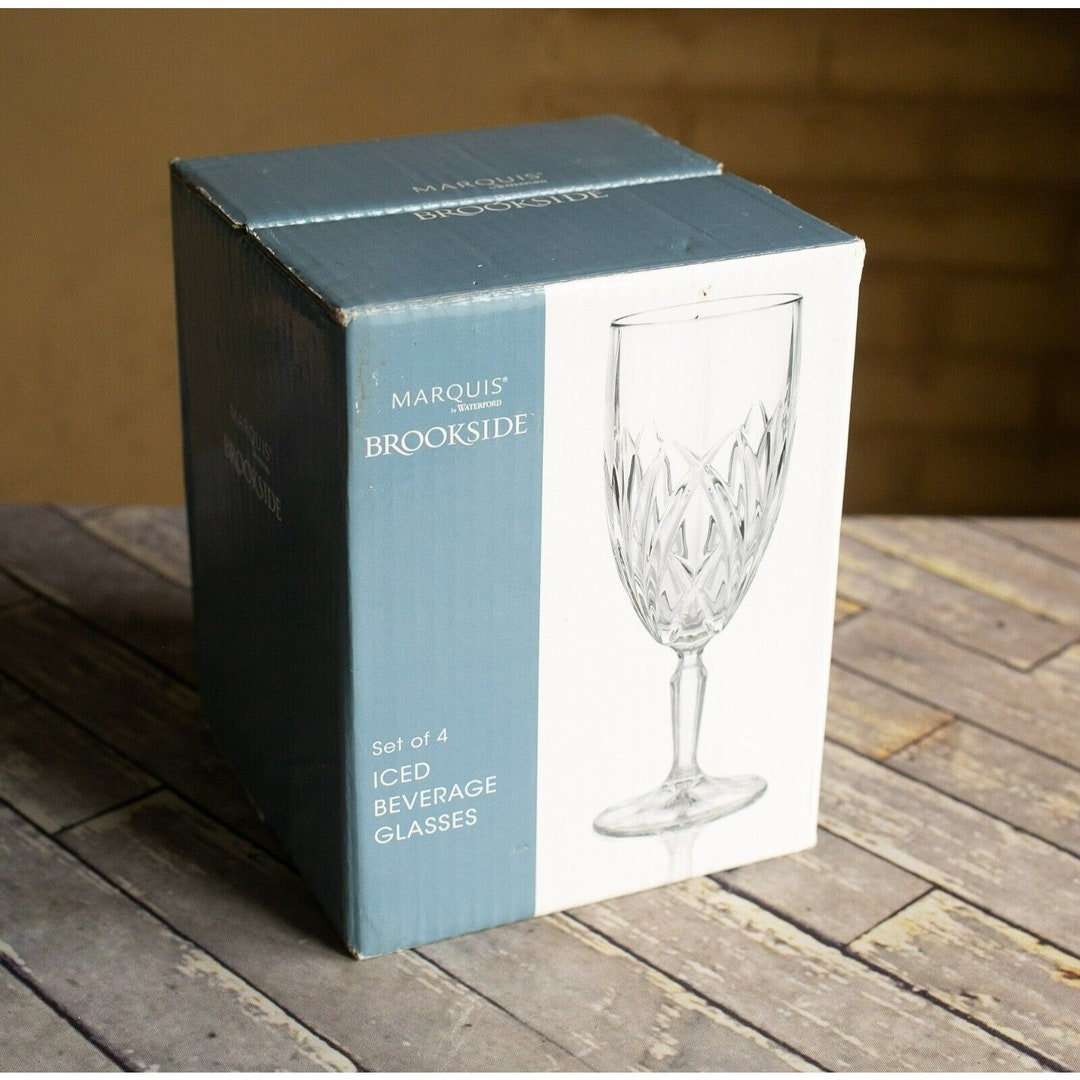 MARQUIS by WATERFORD Brookside Crystal Iced Beverage Glassesset of 4