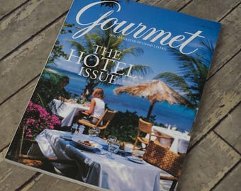 GOURMET MAGAZINE The Hotel Issue May 1999 VGC