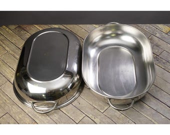 Plaque à Biscuits Revere Ware En Inox – Taille 15x10x1 Pouces – Fabriquée En Corée