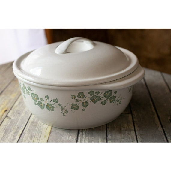 CORELLE COORDINATES Callaway Ivy Stoneware 2.5 Quart Casserole Etsy