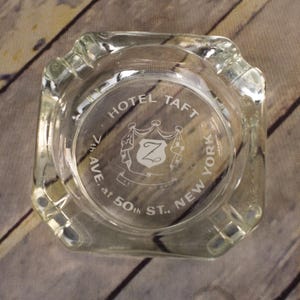 Nyc Hotel Ashtrays - Etsy