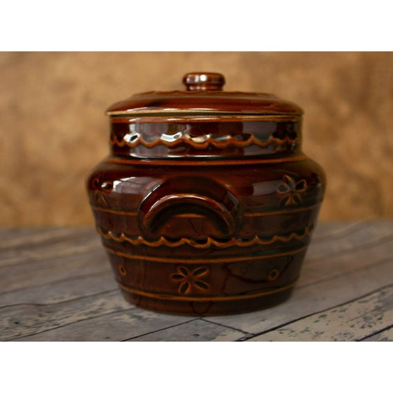workshop Dead in the world Equipment MARCREST STONEWARE Daisy Dot Colorado Brown Bean Pot Crock Jar - Etsy workshop Dead in the world Equipment MARCREST STONEWARE Daisy Dot Colorado Brown Bean Pot Crock Jar - Etsy